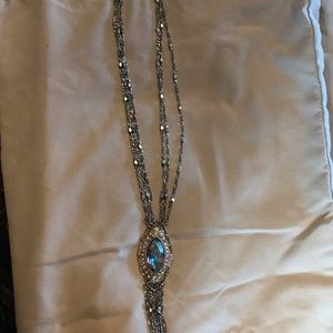Antique-style necklace 16” chain, 4.5” pendant